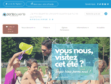 Tablet Screenshot of porte-ouverte.com